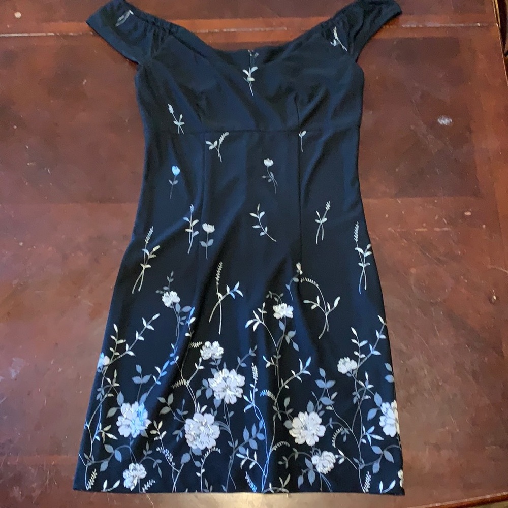 Used black dress by Dawn Joy